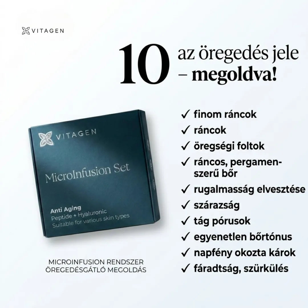 Vitagen Mikroinfúzió Kollagén Ajándékkal