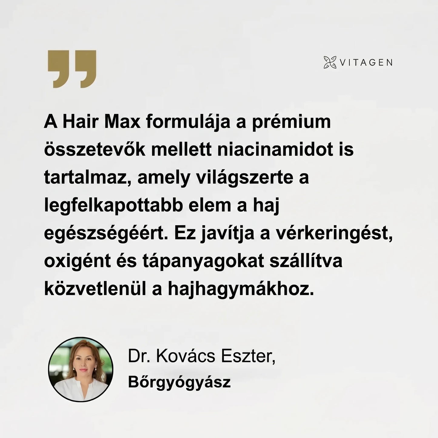 Hair Max® – Aktiváló hajszérum a hajnövekedés támogatására